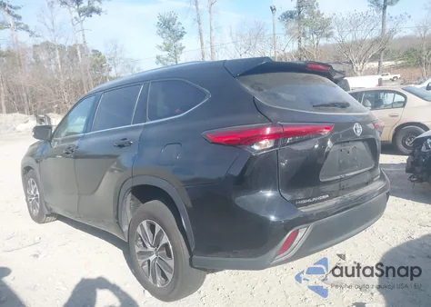 2021 Toyota Highlander Xle from USA, damaged, VIN 5TDGZRBH9MS555415